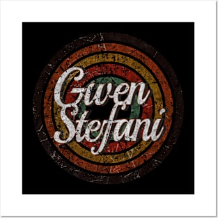 Gwen Stefani vintage design on top Posters and Art